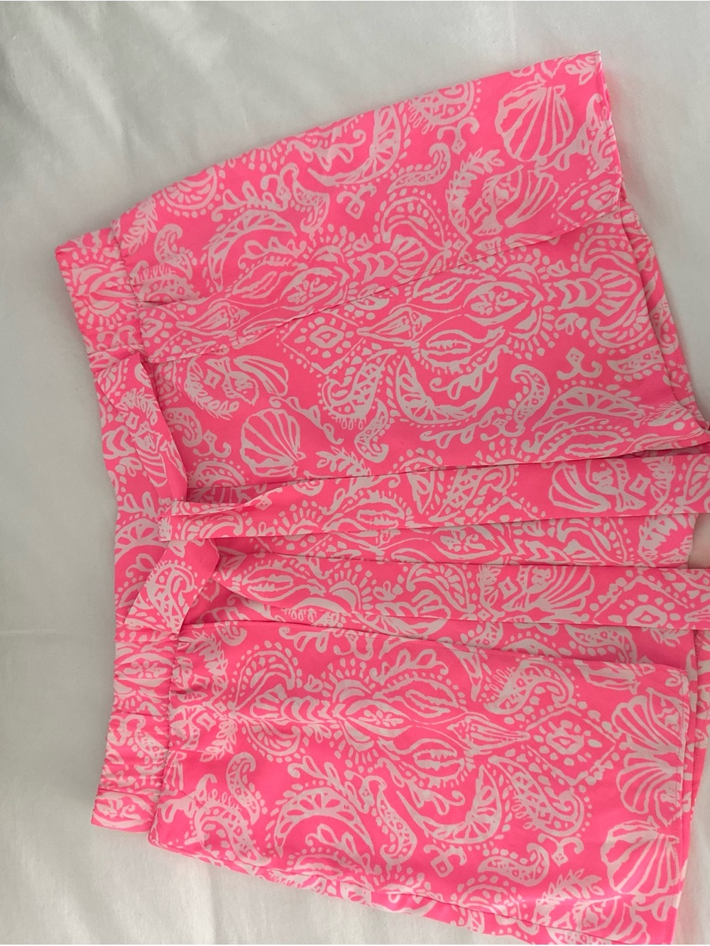 Lilly Pulitzer Pink and White Printed Women’s Shorts